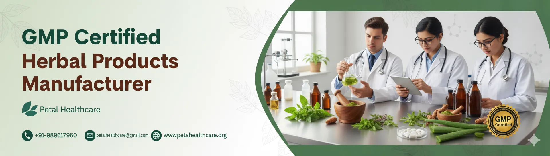 GMP Certified Herbal Products Manufacturer