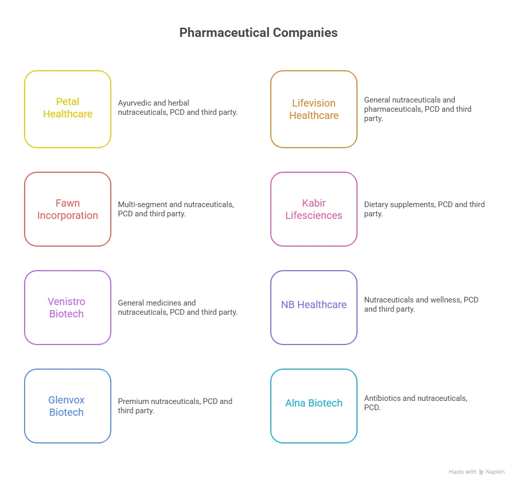 Nutraceutical Franchise Company generated by napkin ai