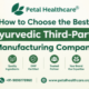Best Ayurvedic Third-Party Manufacturing Company