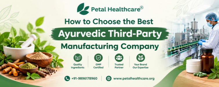 Best Ayurvedic Third-Party Manufacturing Company
